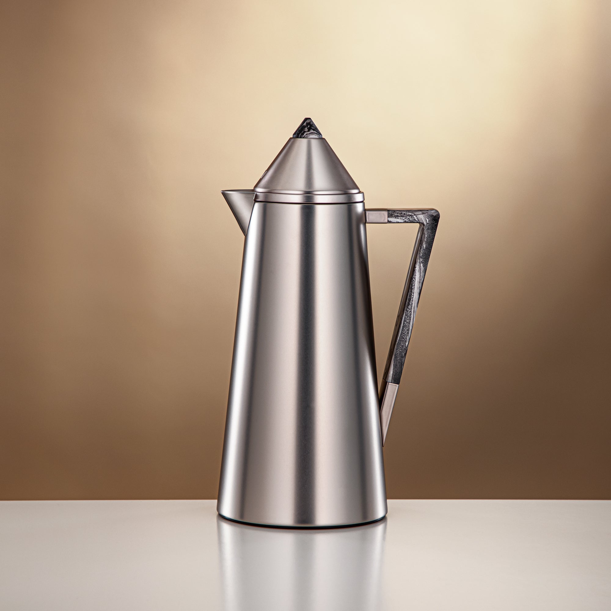 المرجان فلاسكة تفريغ الهواء بلمسة نيكل غير لامعة ورخام – رمضان والتجمعات