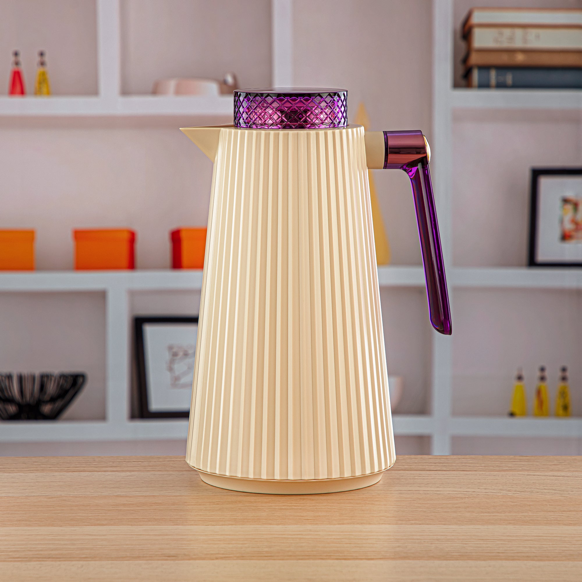 المرجان طقم ترامس قطعتين بيج - GT106-100/130 BG/G/AM