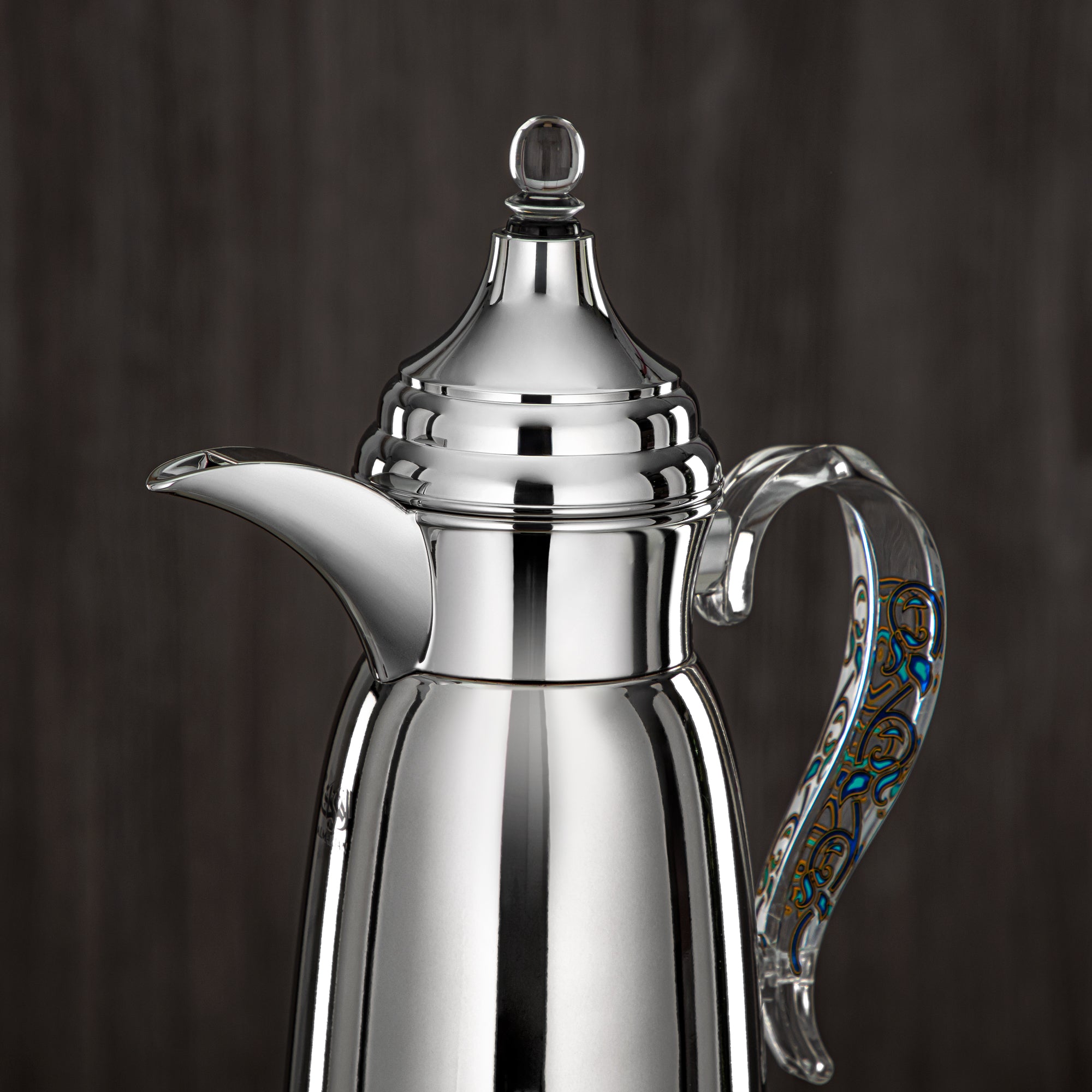 المرقجان 600 مل زجاجة جدار مزدوج من ستانلس ستيل فضي - SM-2E02-060 C/BLU