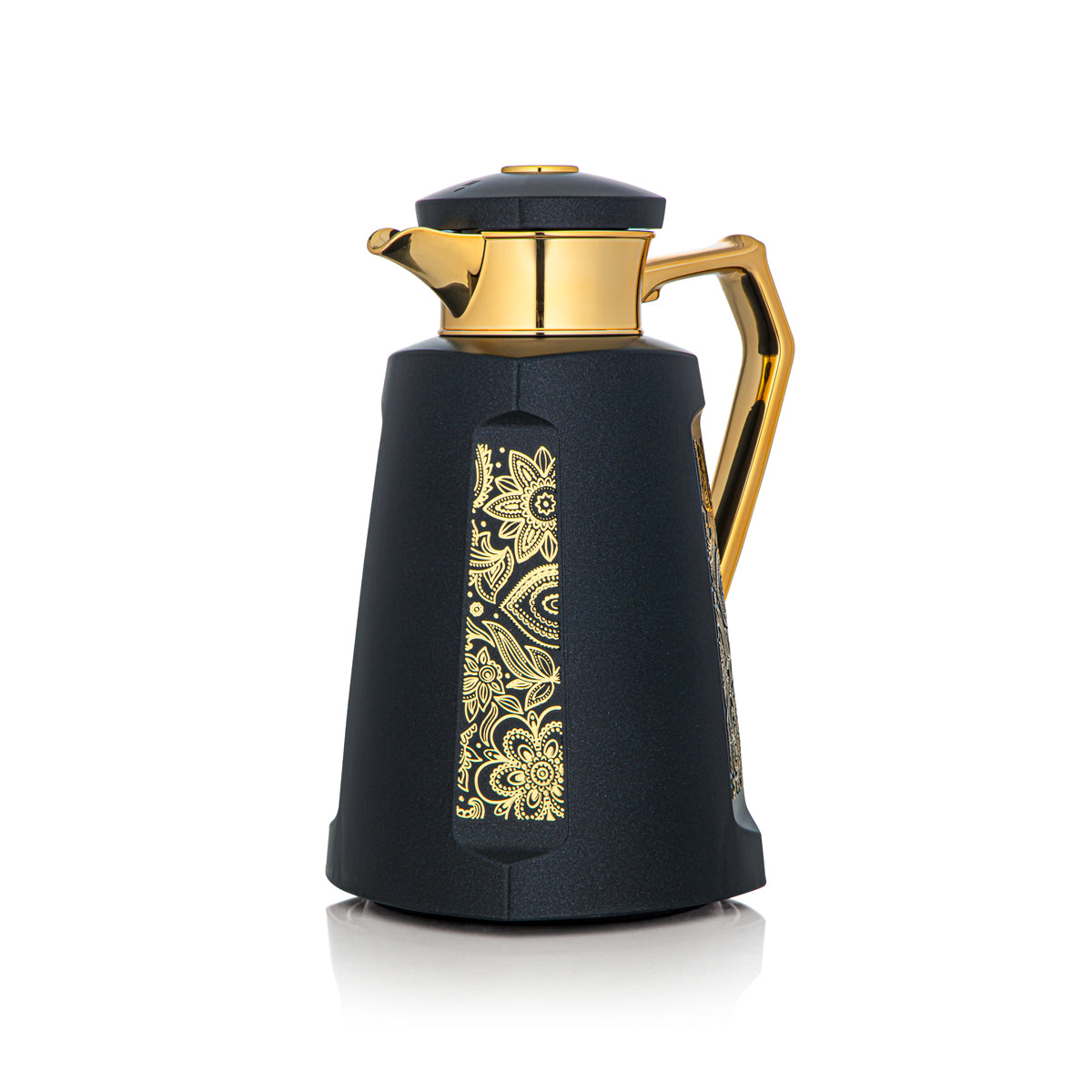 Almarjan 2 Pieces Vacuum Flask Set Black & Gold - PRP-0700/1000Q75YZP99Y-H188