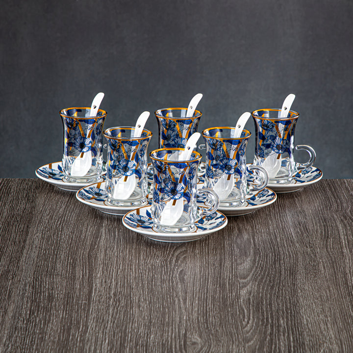 Almarjan 29 Pieces Tea Set - 30-SDT-TR-G-K04G