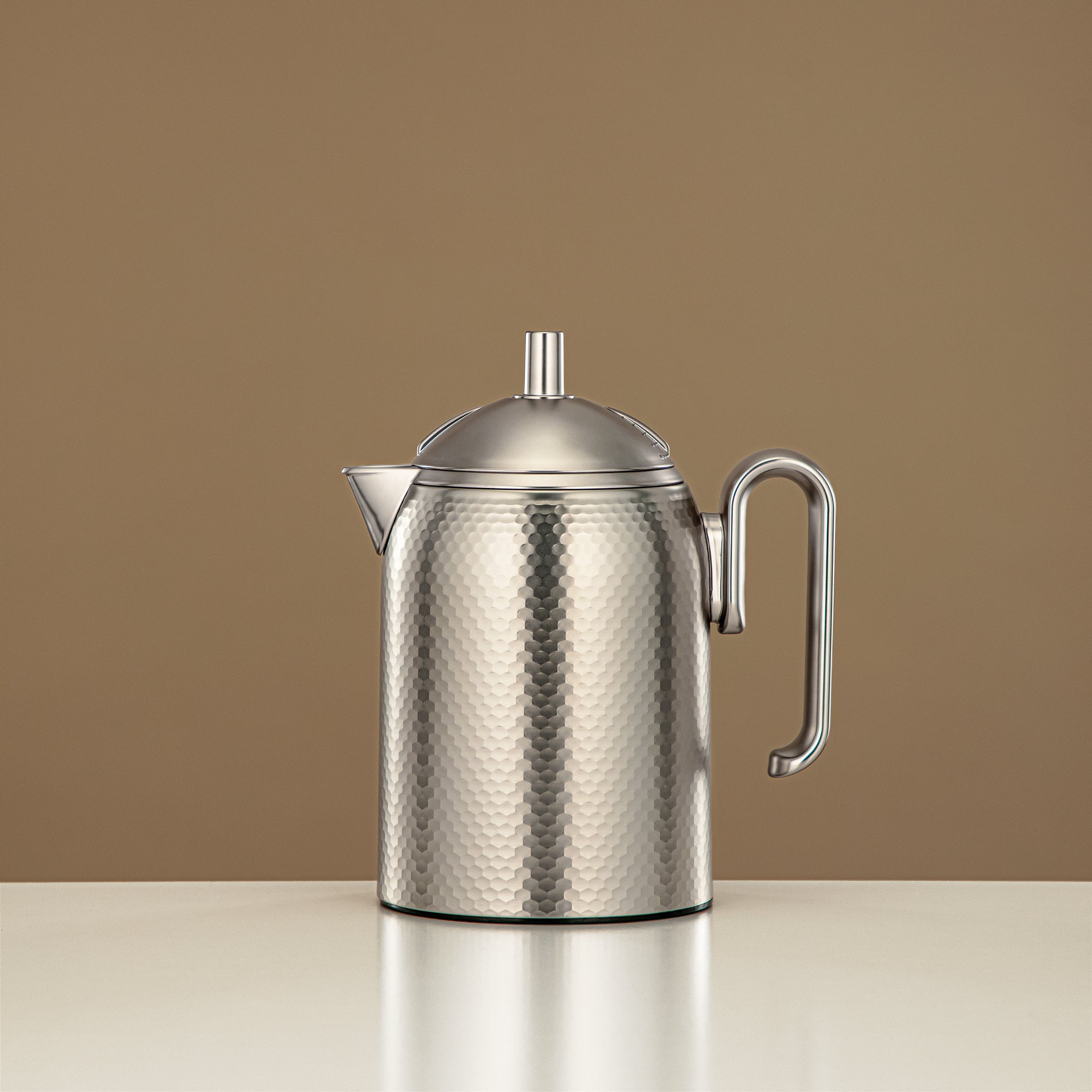 Almarjan Vacuum Flask 0.3L Matt Nickel