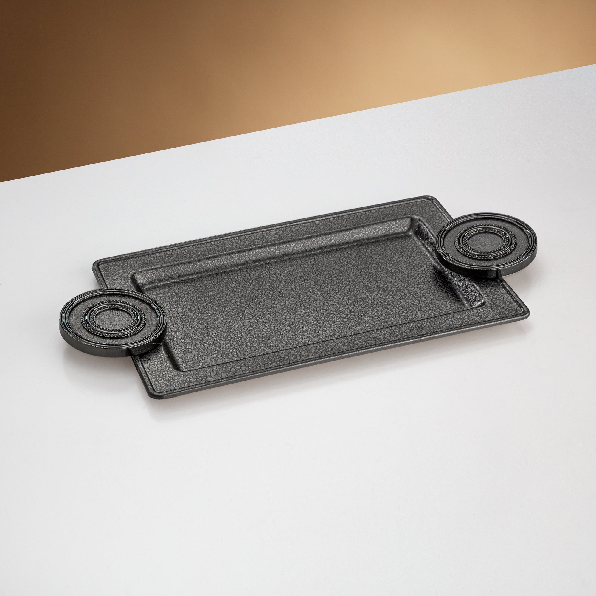 Almarjan Incense Burner Set 4-Piece Black