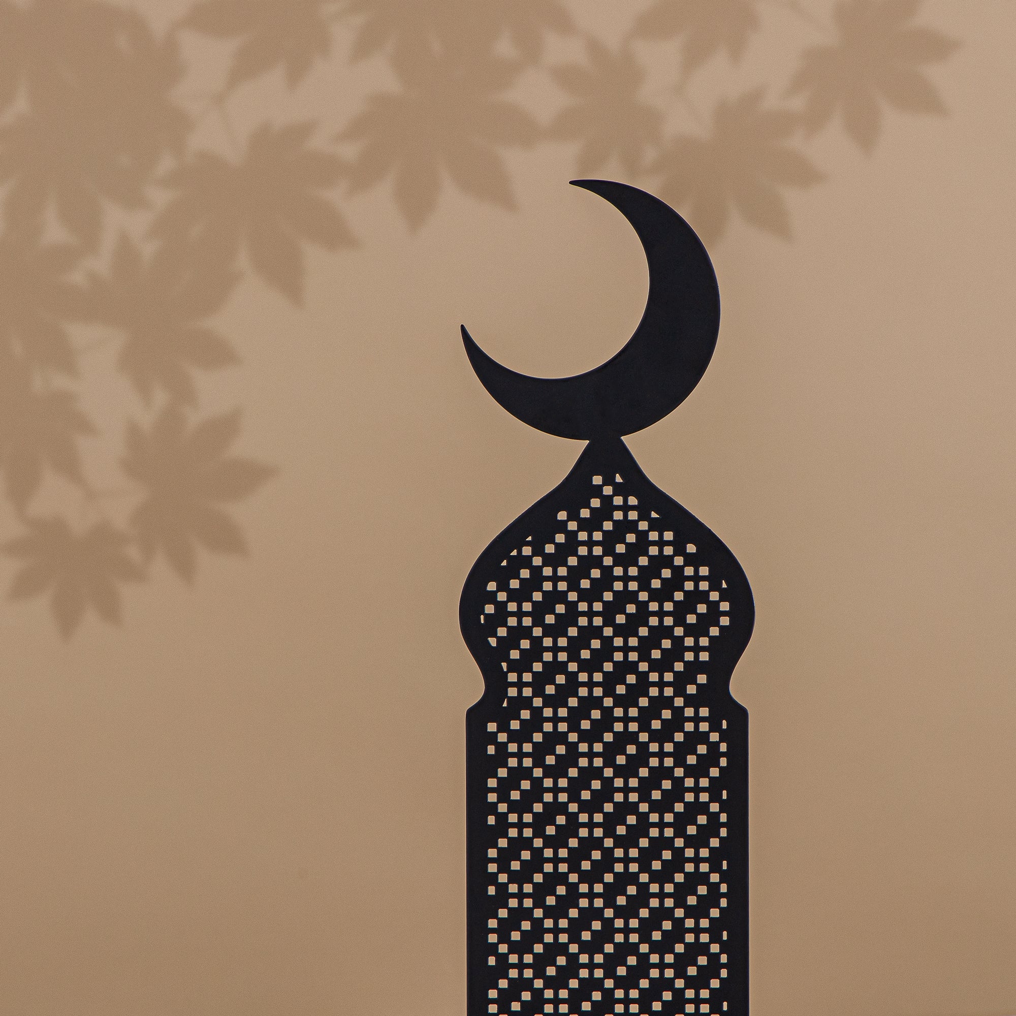 زينة طاولة القمر المجران، أسود (MD-3032 B) - زينة رمضان