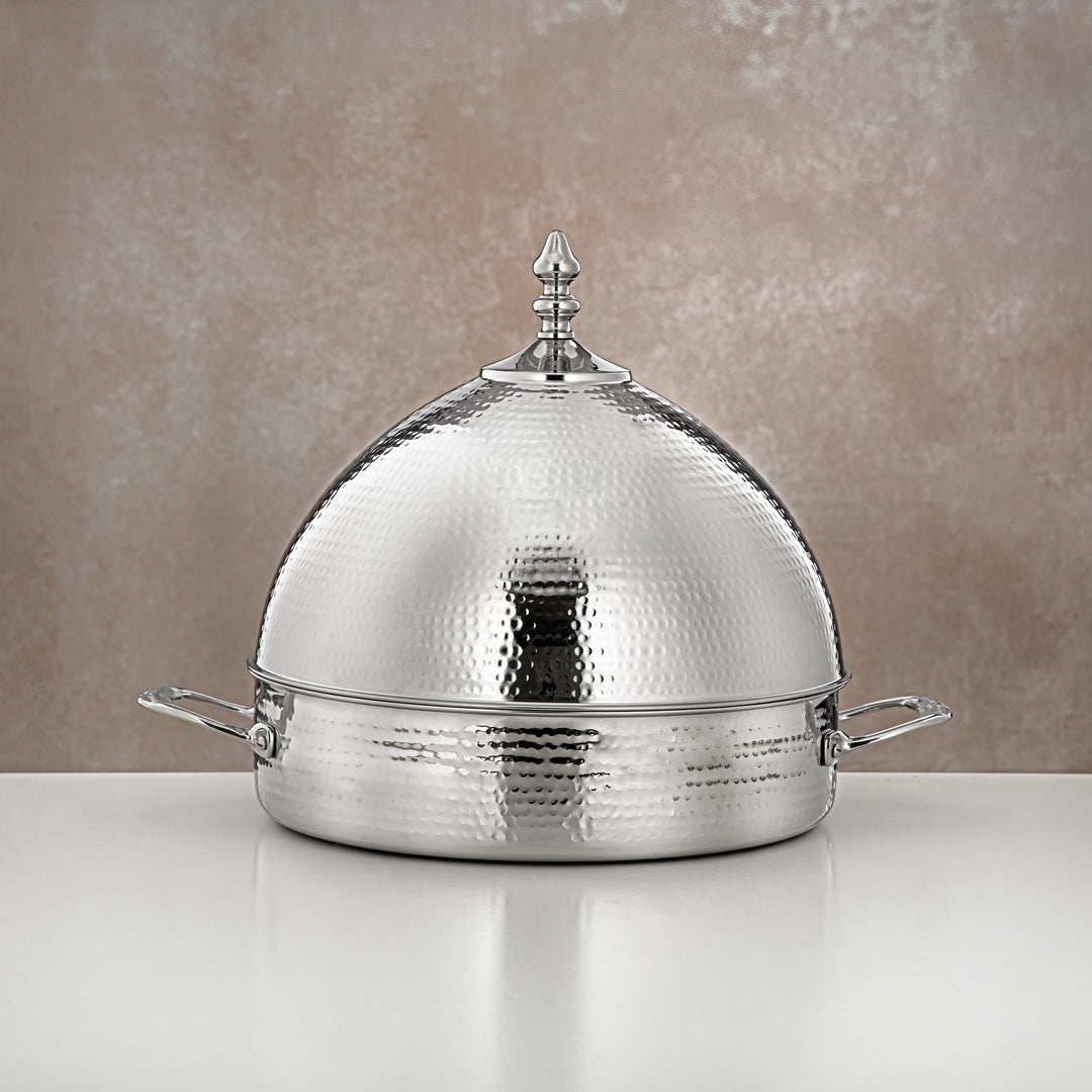 Almarjan 3500 ML Stainless Steel Hot Pot Silver - MD-1120B