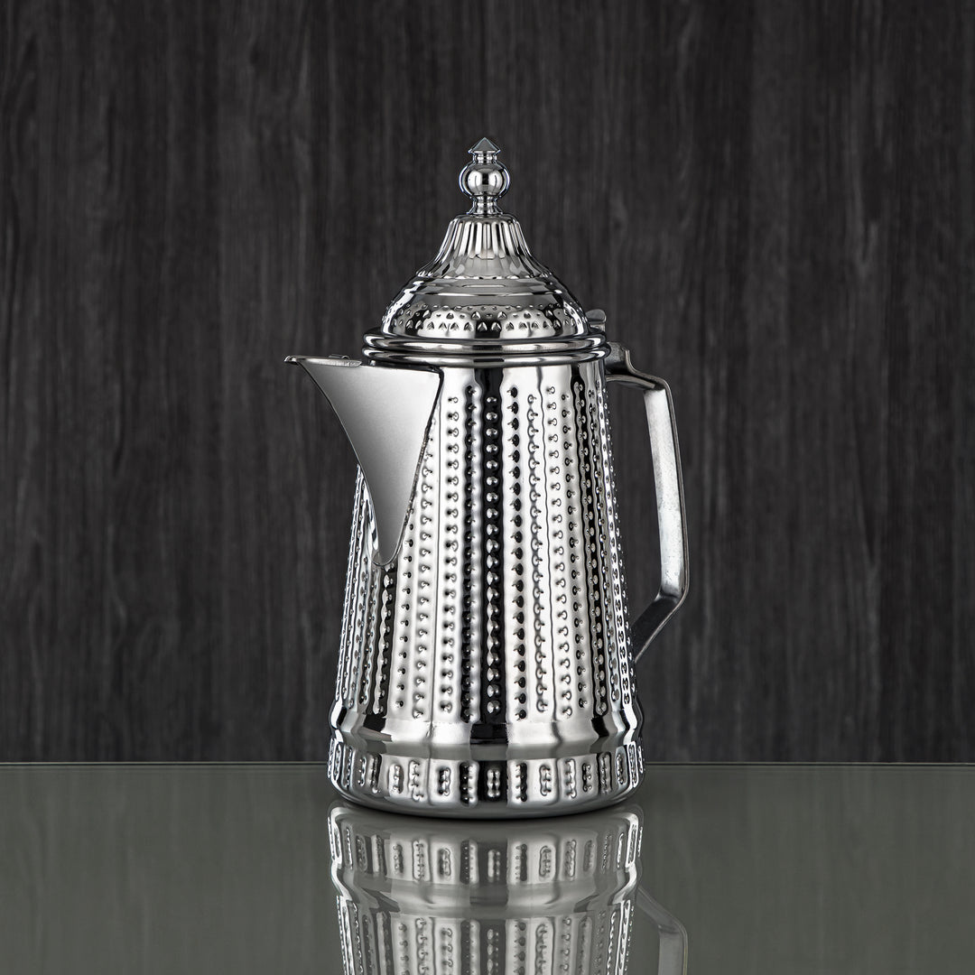 Almarjan 2 Liter Barari Collection Stainless Steel Milk Jug Silver - STS0013070