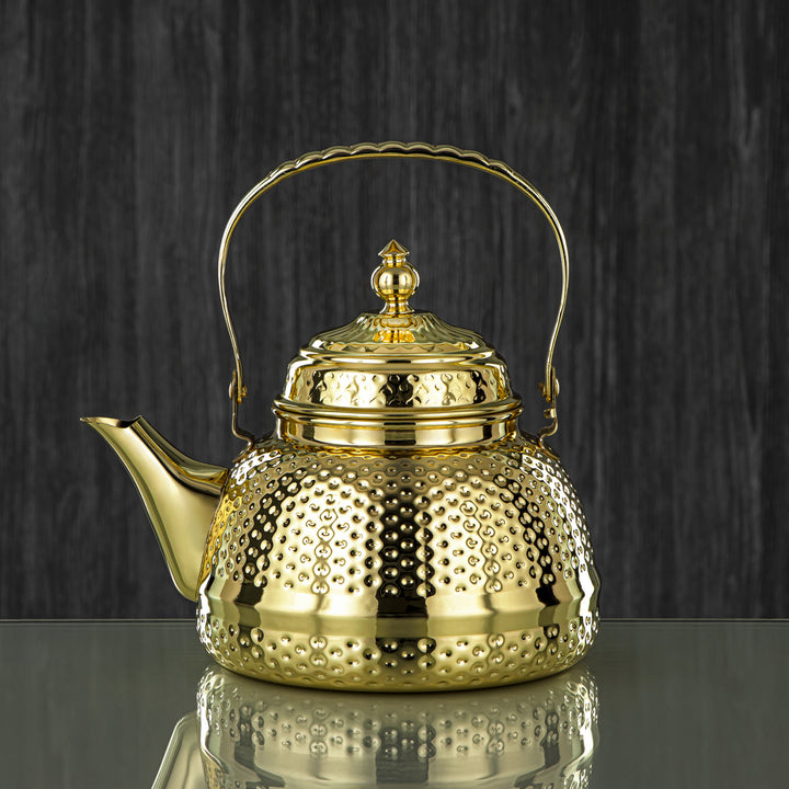 Almarjan 2 Liter Barari Collection Stainless Steel Tea Kettle Gold - STS0013082