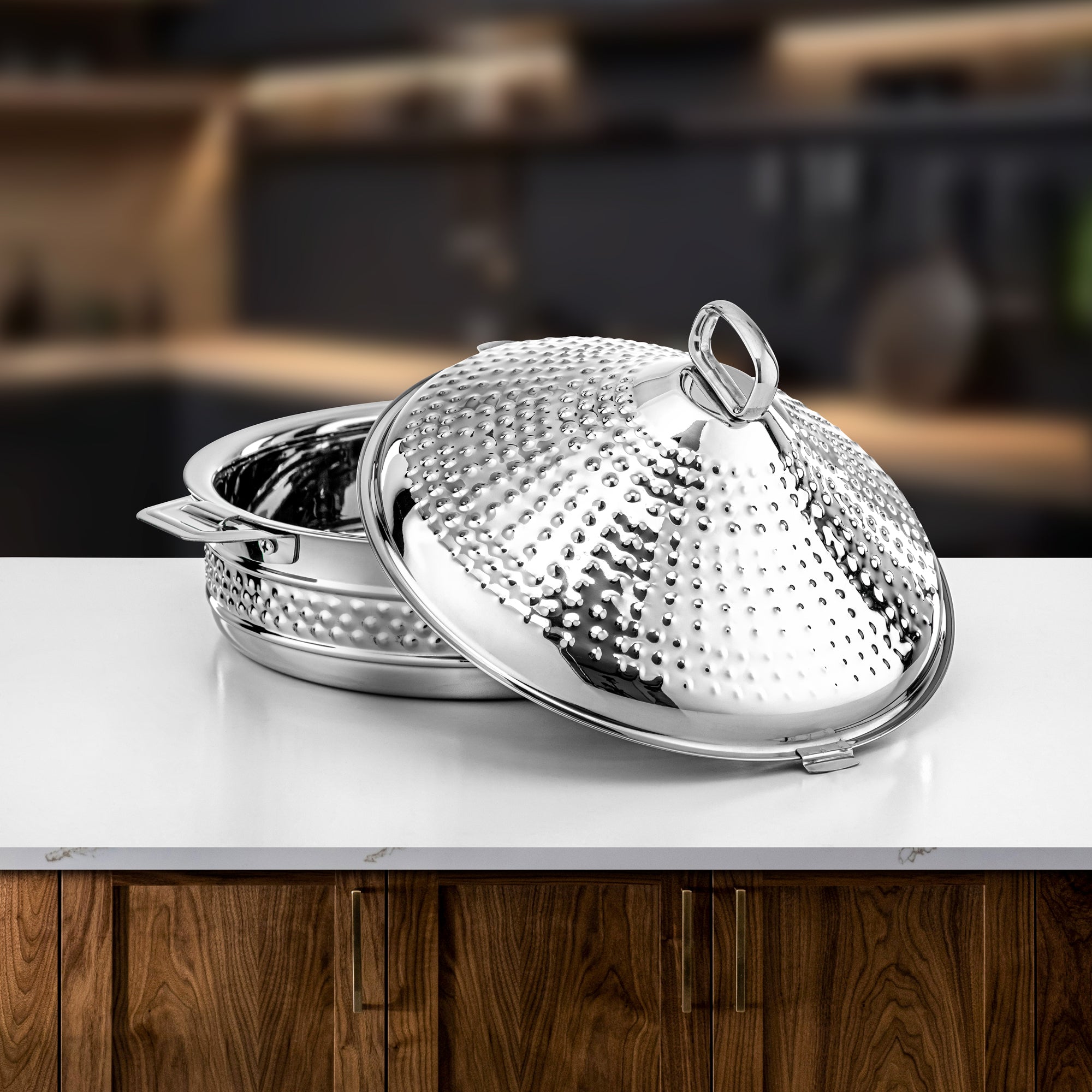 حرارات المرجان ستانلس ستيل 30 سم فضي – عبير