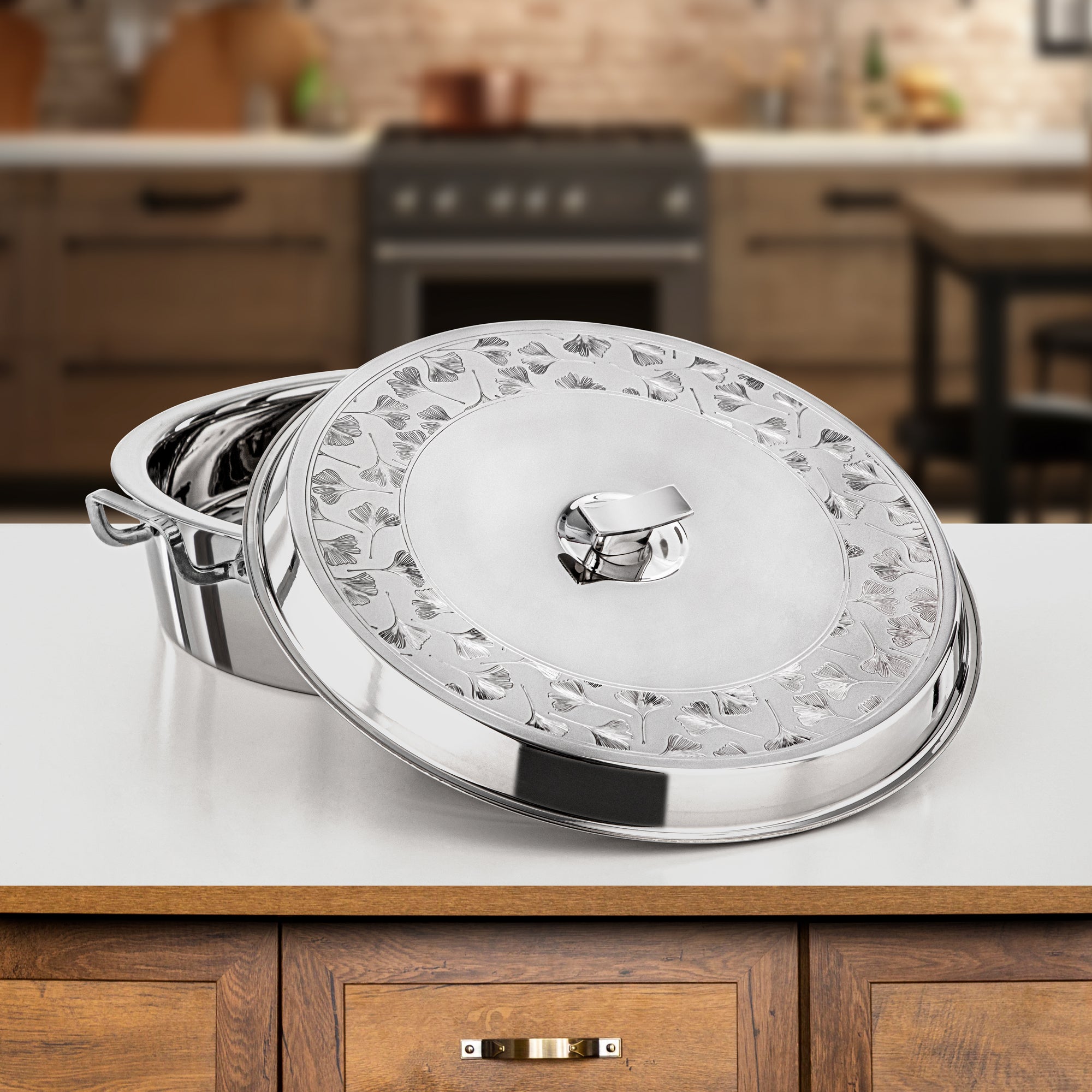 المرجان بدر حرارات 40 سم فضي