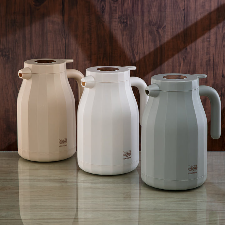 Almarjan 1.5 Liter Vacuum Flask Matt Beige - UKM20-150 MBG