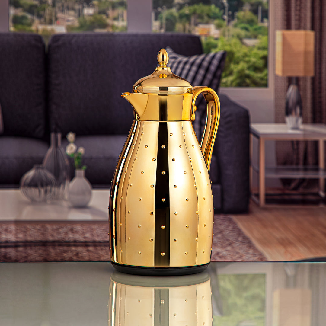 Almarjan 2 Pieces Vacuum Flask Set Gold - VAF0010344