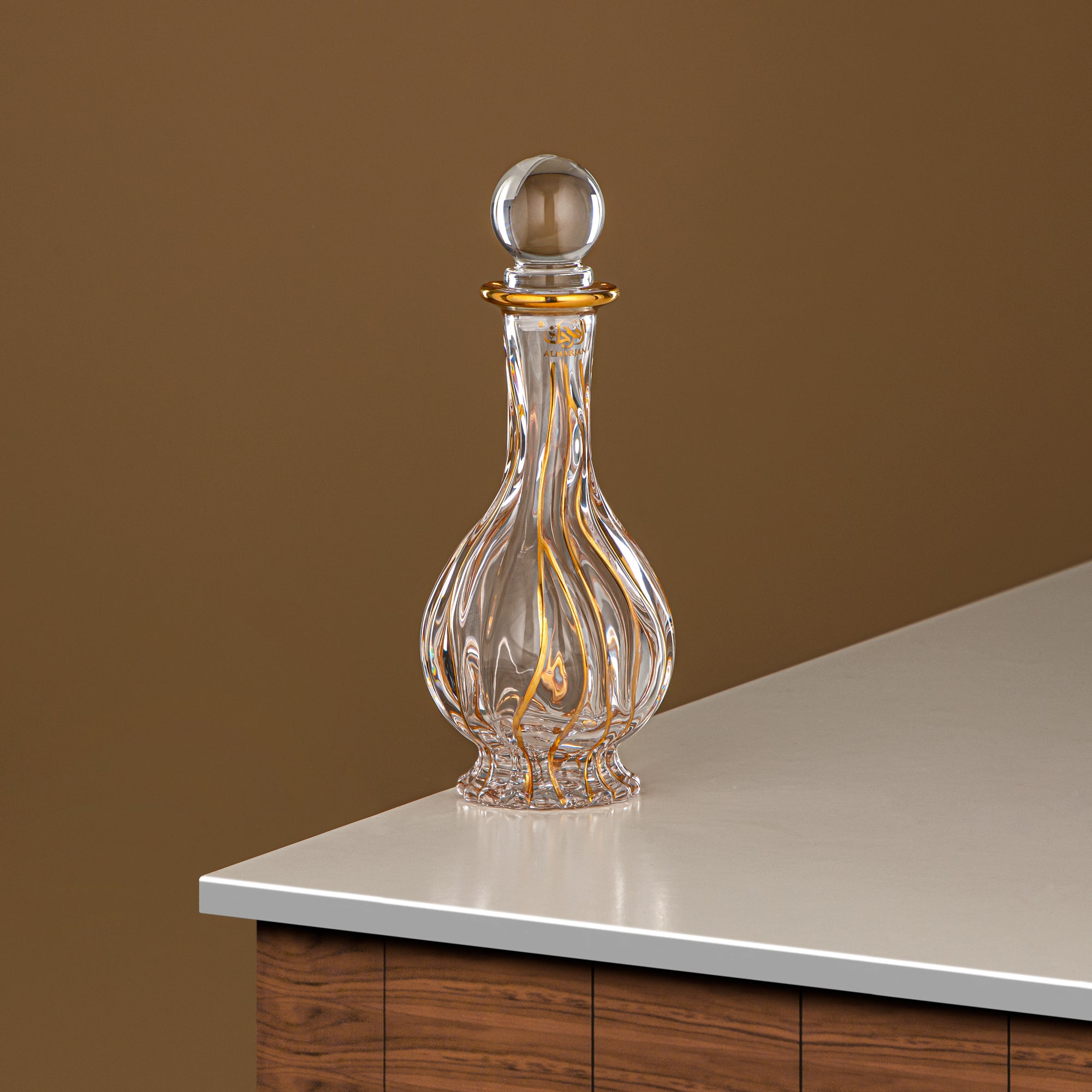 Almarjan Perfume Bottle 200ML (VR-D23-4-Golden)