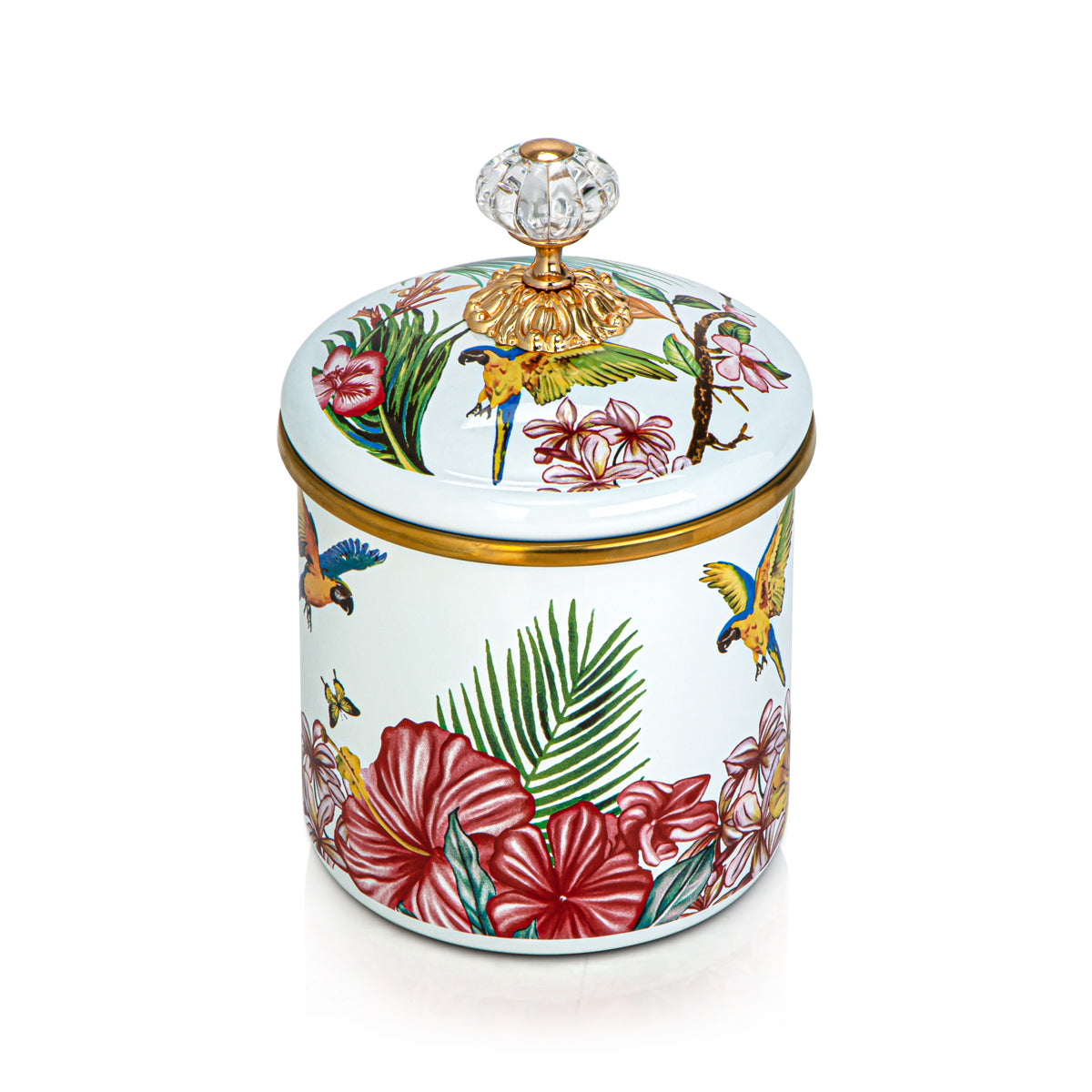 Almarjan Tohfa Collection Enamel Canister Medium - 287421068