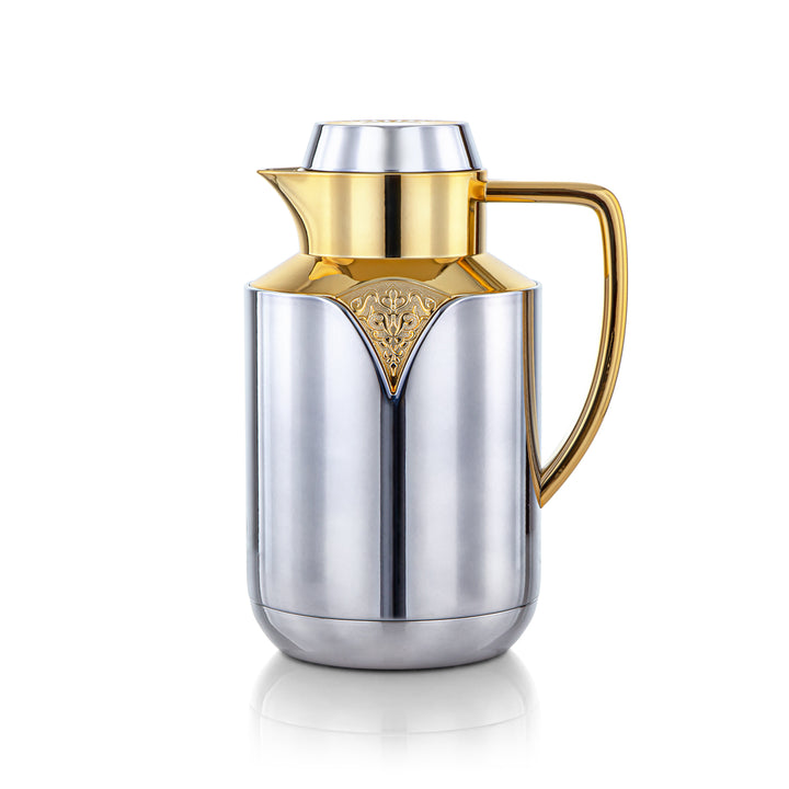 Almarjan 2 Pieces Vacuum Flask Set Silver & Gold - FG201-070/100 C/G