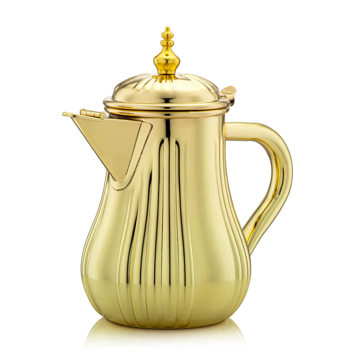 Almarjan 1 Liter Stainless Steel Milk Jug Gold - STS0010664
